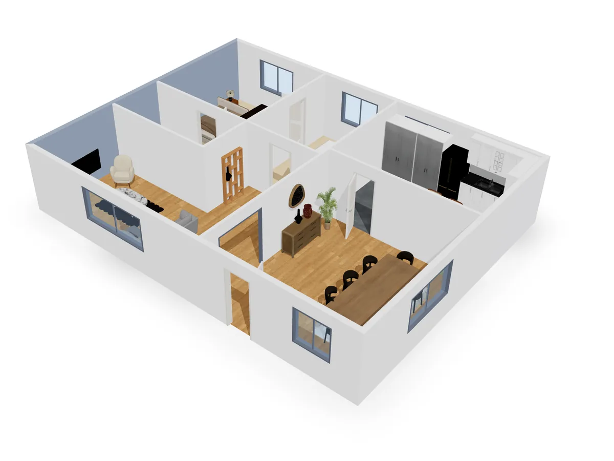 Plan 3D immobilier : le bien en 3D chez l'acheteur, après la visite