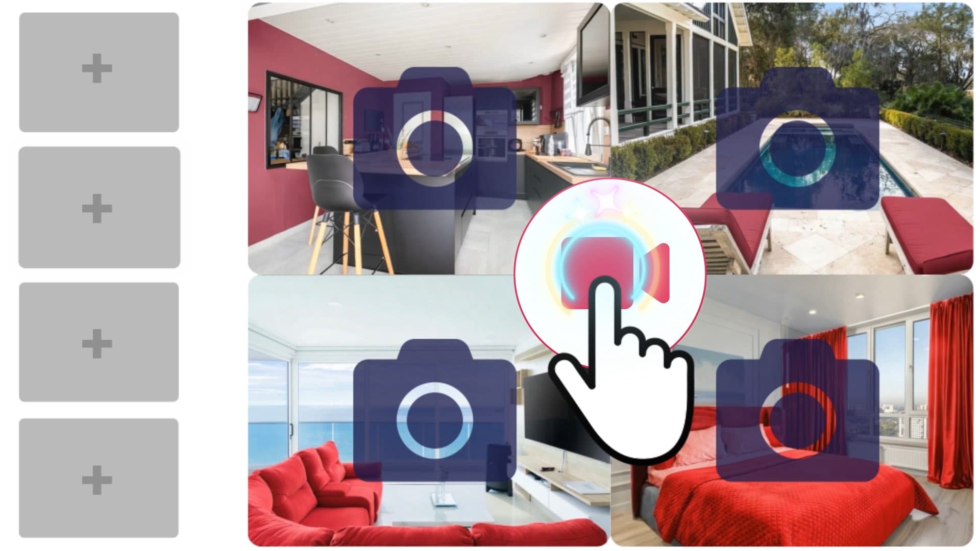 Créez des vidéos (effets, musiques, ...).
A partir de photos ou de vidéos.
