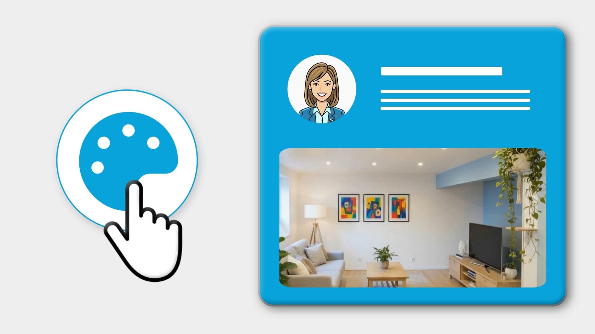 Personnalisez vos posts.
A vos couleurs, logos, textes...