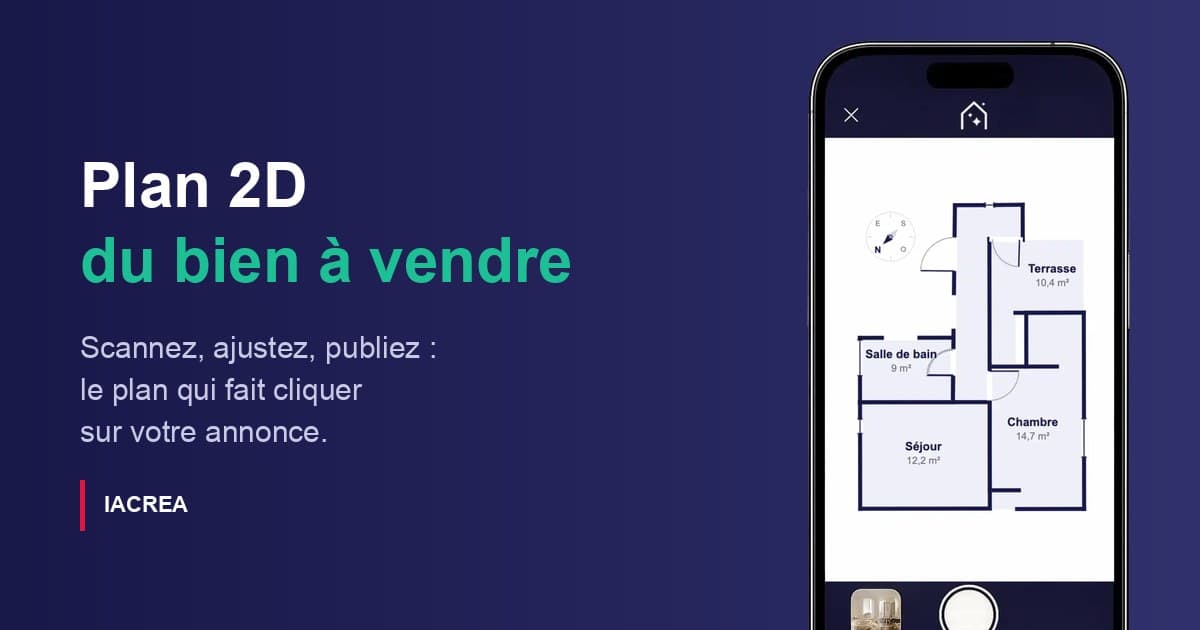 Plan dans l'annonce immobilière : pourquoi il fait cliquer